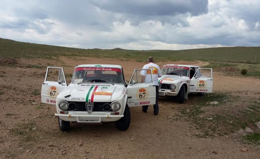 GIULIA 1300 TI WITH ENGINE 1600 TUNED UP FOR THE RALLY “PEKING TO PARIS 2016”