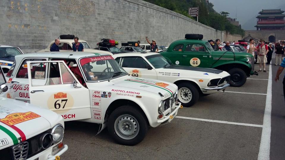 GIULIA 1300 TI CON MOTORE 1600 ELABORATA PER LA “PECHINO-PARIGI 2016”