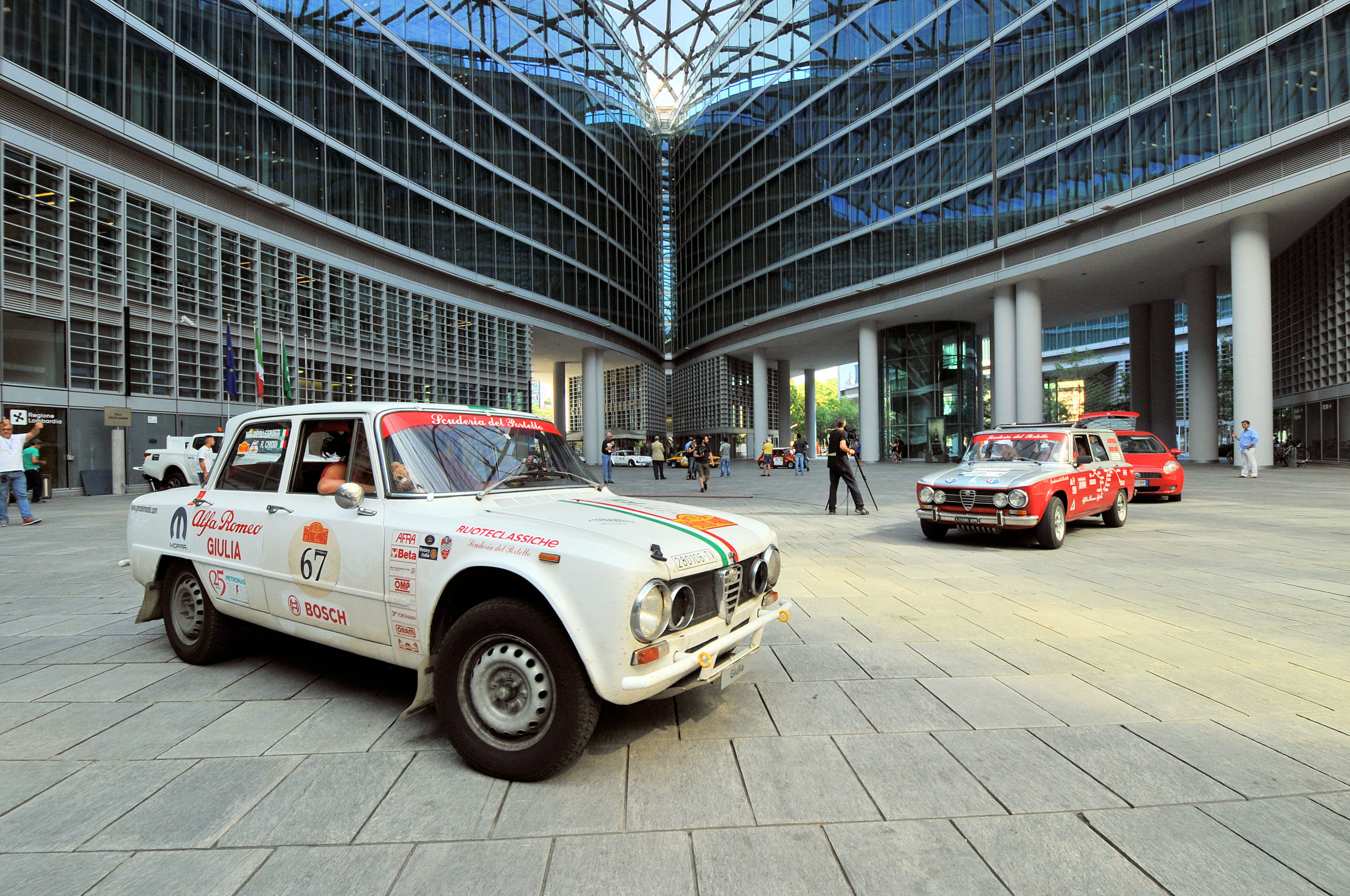 GIULIA 1300 TI CON MOTORE 1600 ELABORATA PER LA “PECHINO-PARIGI 2016”