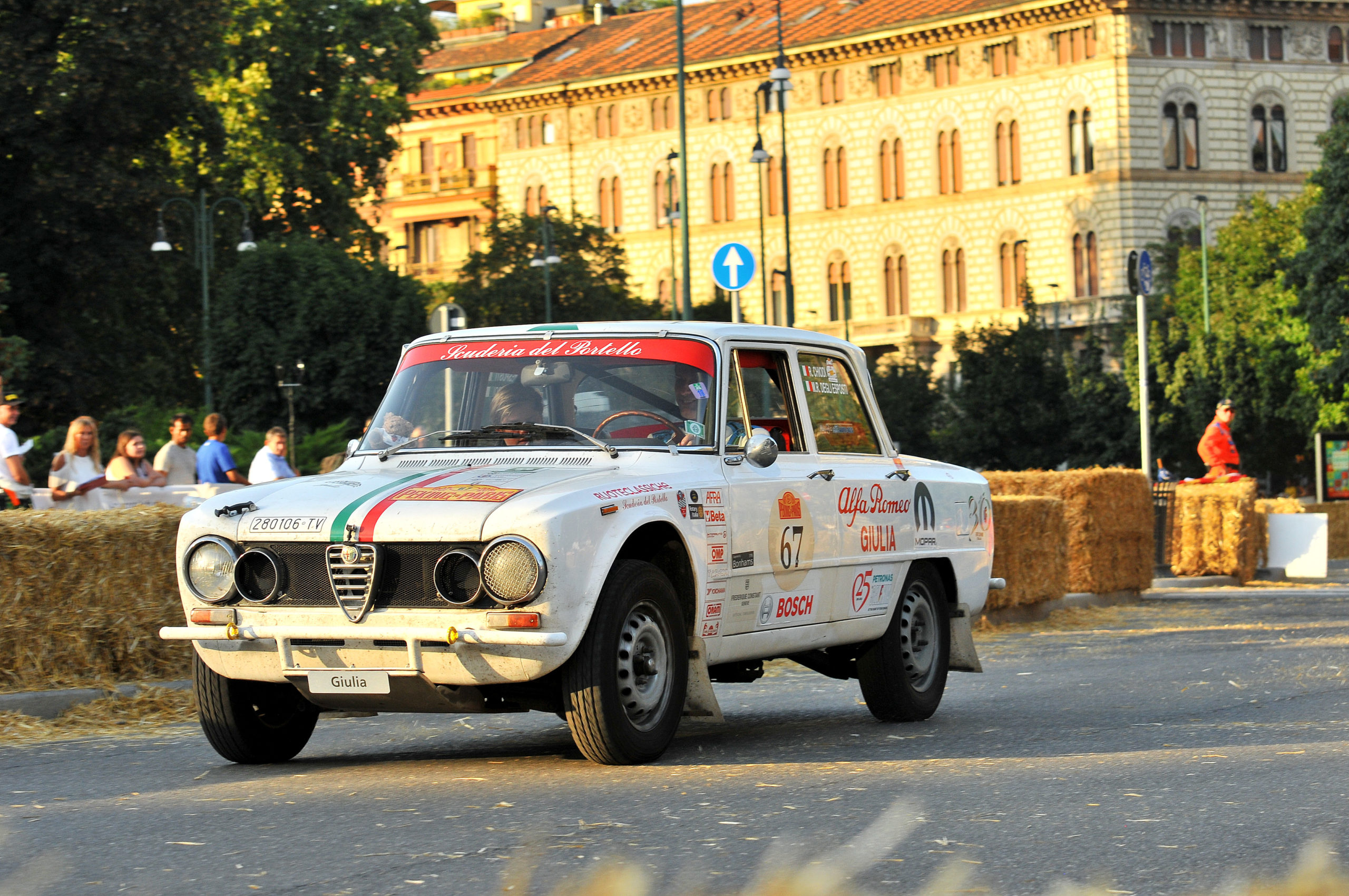 GIULIA 1300 TI CON MOTORE 1600 ELABORATA PER LA “PECHINO-PARIGI 2016”