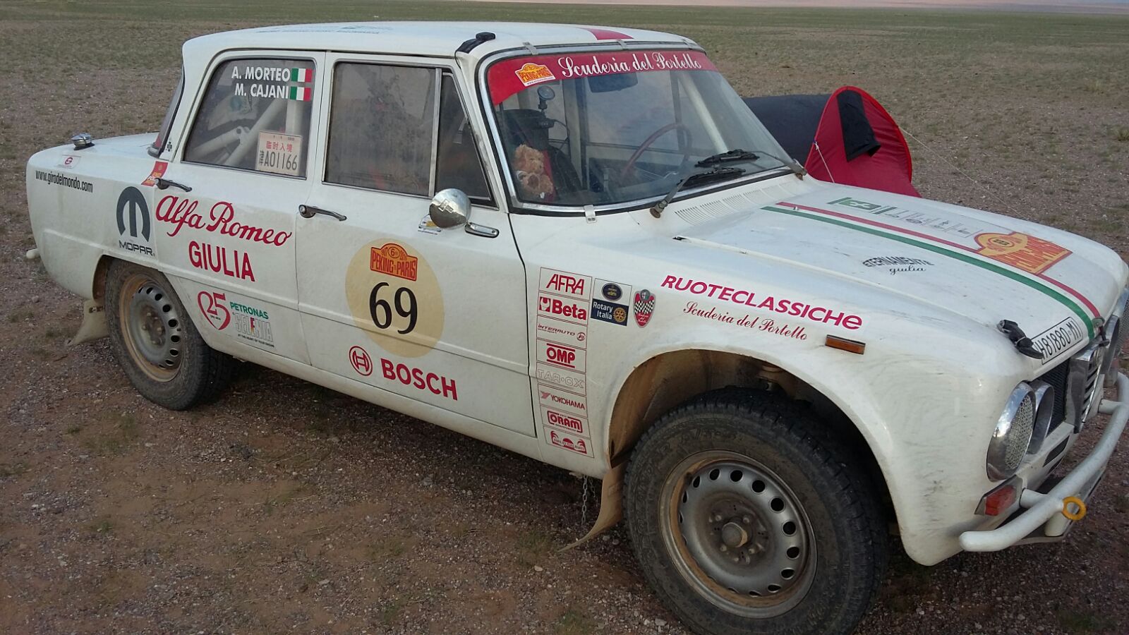 ALFA ROMEO GIULIA 1600 “PEKING TO PARIS 2016”