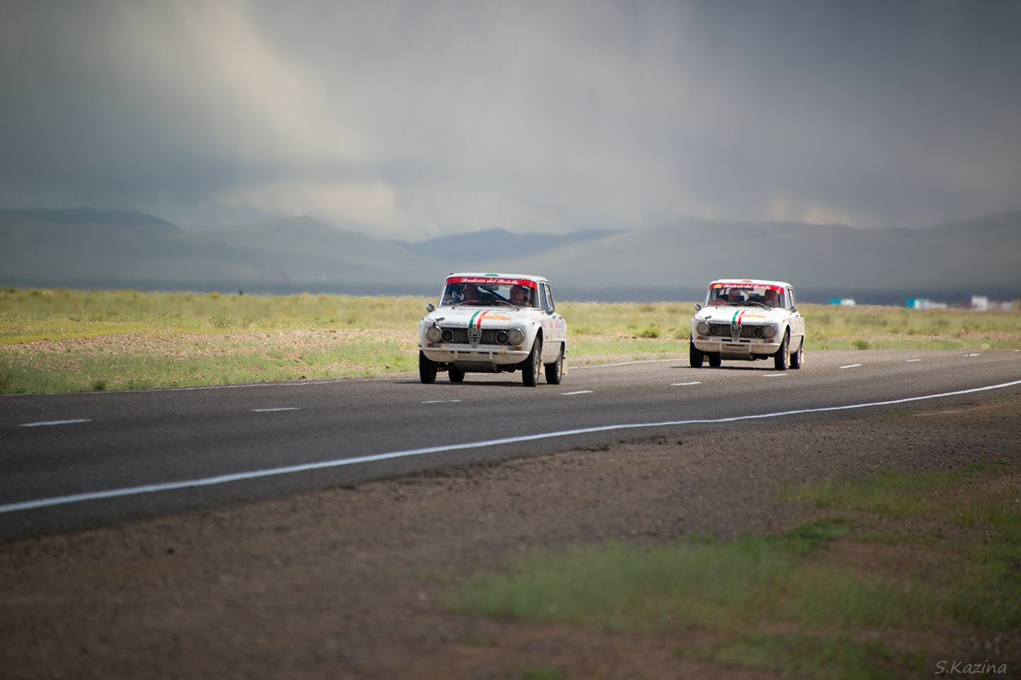GIULIA 1300 TI CON MOTORE 1600 ELABORATA PER LA “PECHINO-PARIGI 2016”