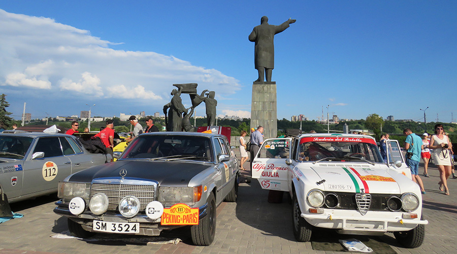 GIULIA 1300 TI CON MOTORE 1600 ELABORATA PER LA “PECHINO-PARIGI 2016”