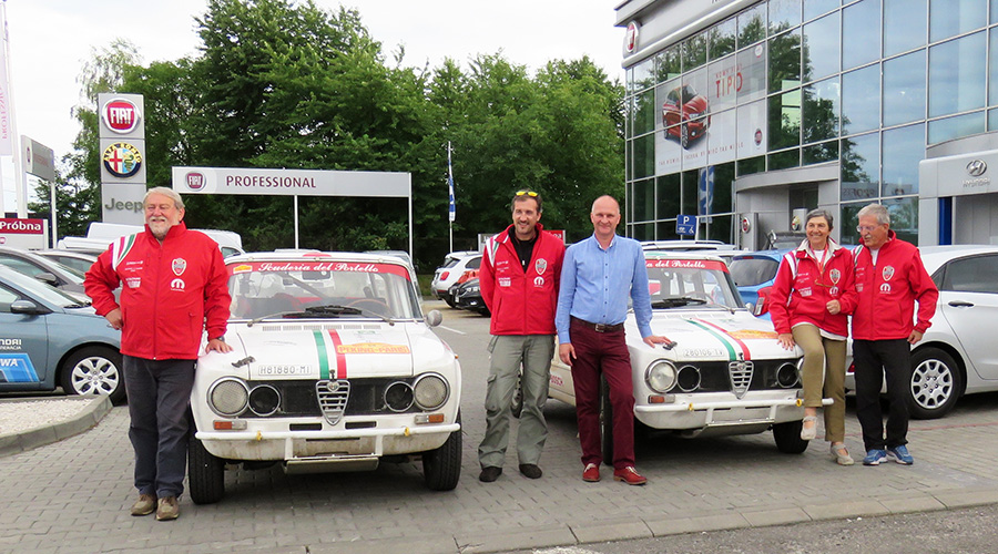 GIULIA 1300 TI CON MOTORE 1600 ELABORATA PER LA “PECHINO-PARIGI 2016”