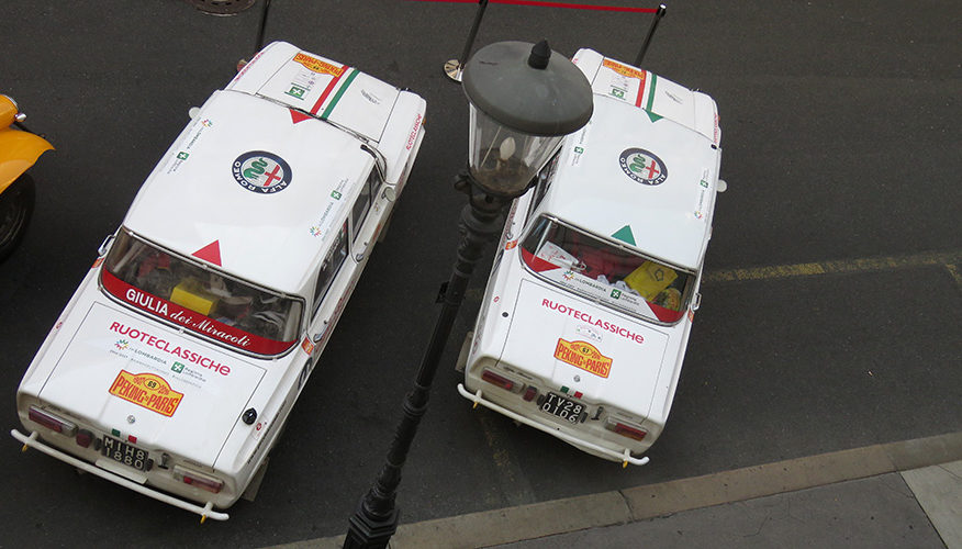GIULIA 1300 TI WITH ENGINE 1600 TUNED UP FOR THE RALLY “PEKING TO PARIS 2016”