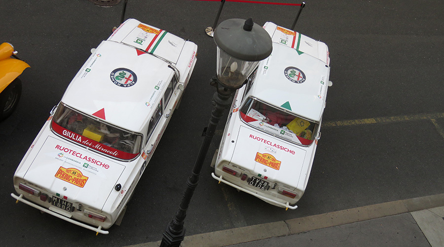 GIULIA 1300 TI CON MOTORE 1600 ELABORATA PER LA “PECHINO-PARIGI 2016”