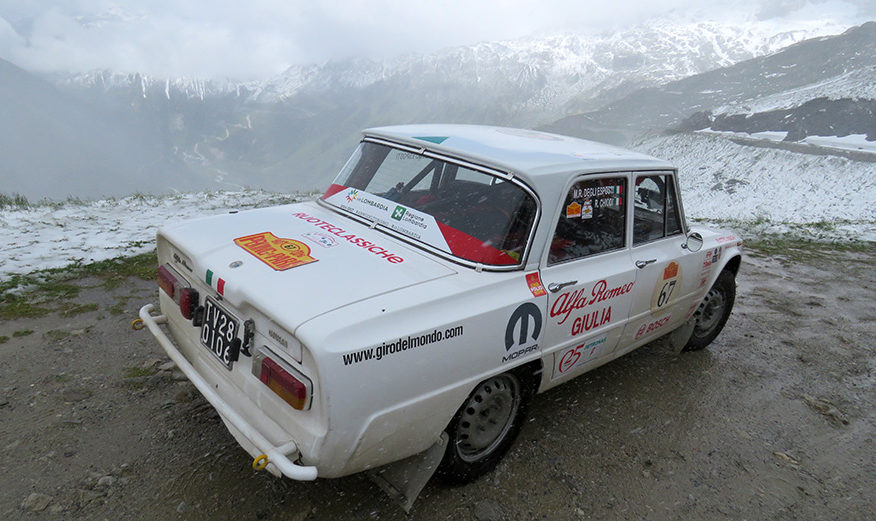 GIULIA 1300 TI WITH ENGINE 1600 TUNED UP FOR THE RALLY “PEKING TO PARIS 2016”