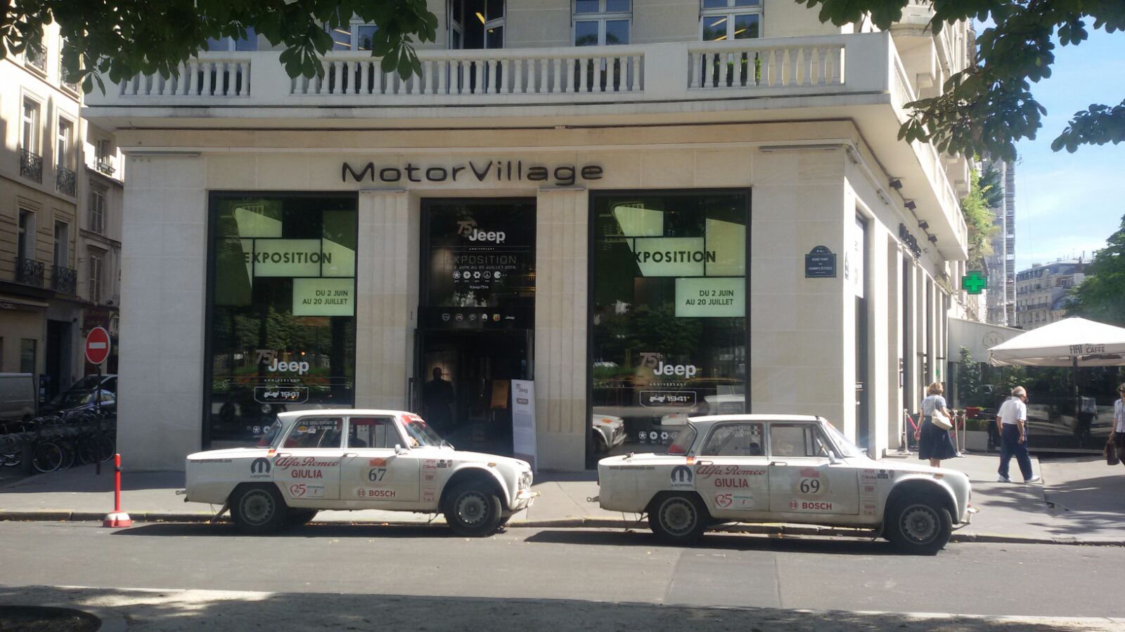 GIULIA 1300 TI CON MOTORE 1600 ELABORATA PER LA “PECHINO-PARIGI 2016”