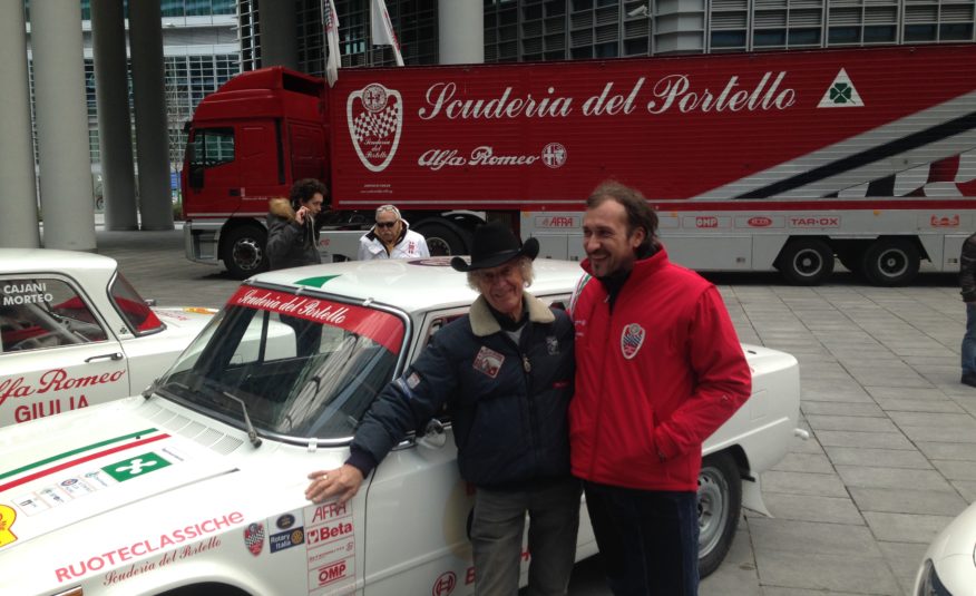 GIULIA 1300 TI WITH ENGINE 1600 TUNED UP FOR THE RALLY “PEKING TO PARIS 2016”