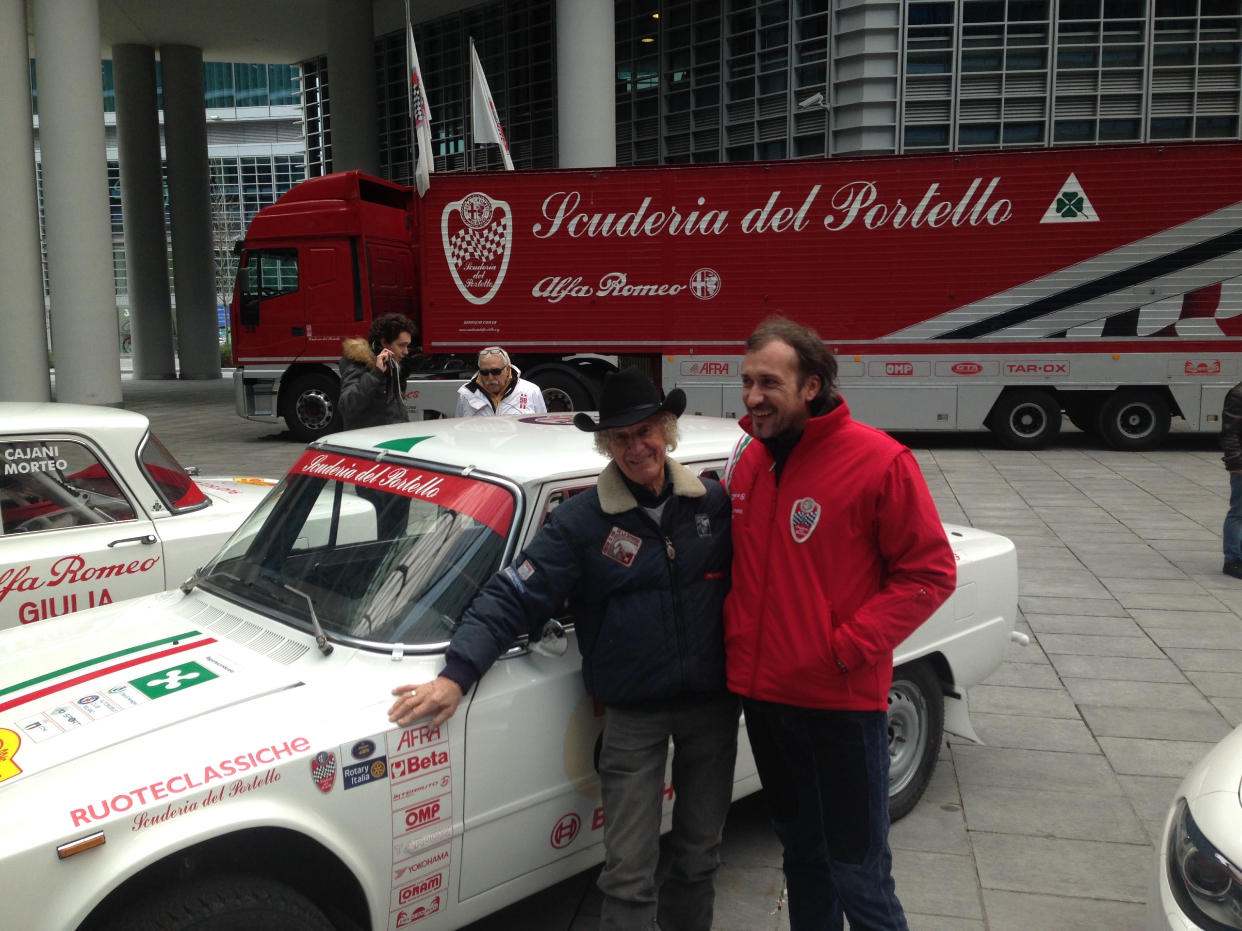 GIULIA 1300 TI CON MOTORE 1600 ELABORATA PER LA “PECHINO-PARIGI 2016”