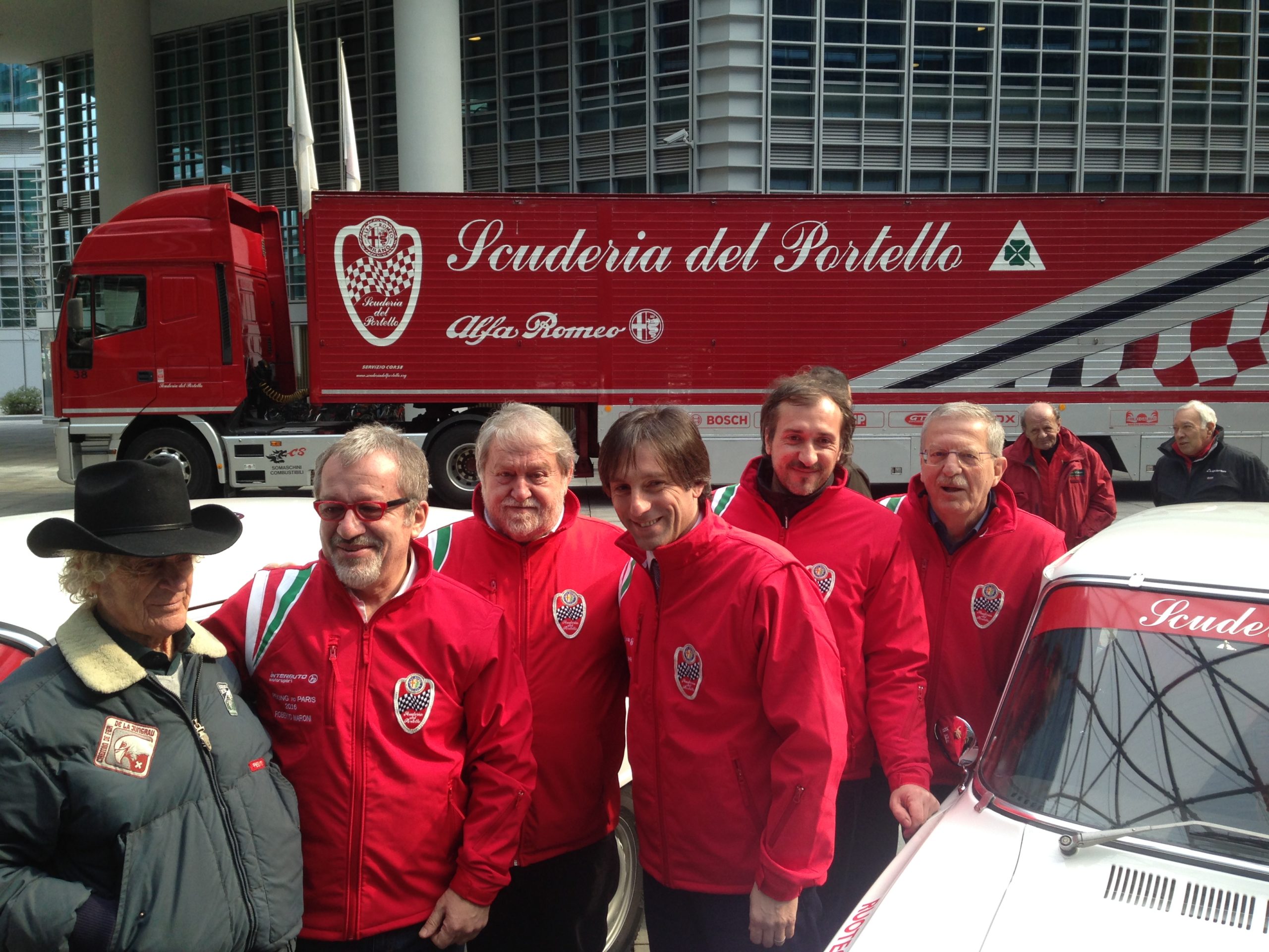 GIULIA 1300 TI CON MOTORE 1600 ELABORATA PER LA “PECHINO-PARIGI 2016”