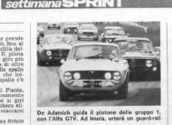 ALFA ROMEO GTV 2000 GROUP 1 EX AUTODELTA