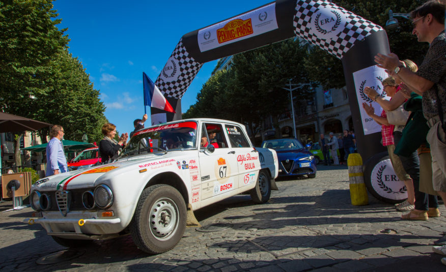 GIULIA 1300 TI WITH ENGINE 1600 TUNED UP FOR THE RALLY “PEKING TO PARIS 2016”