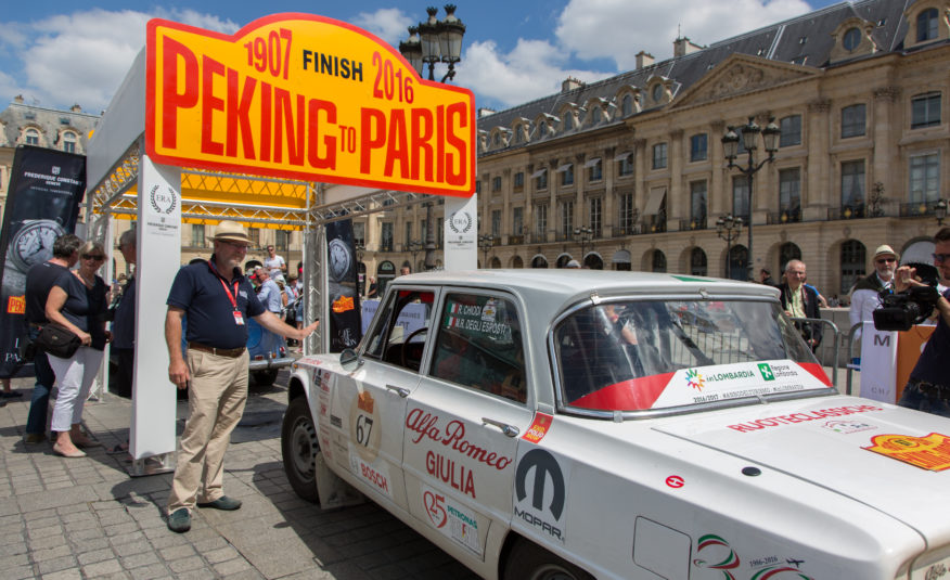 ALFA ROMEO GIULIA 1600 “PECHINO-PARIGI 2016”